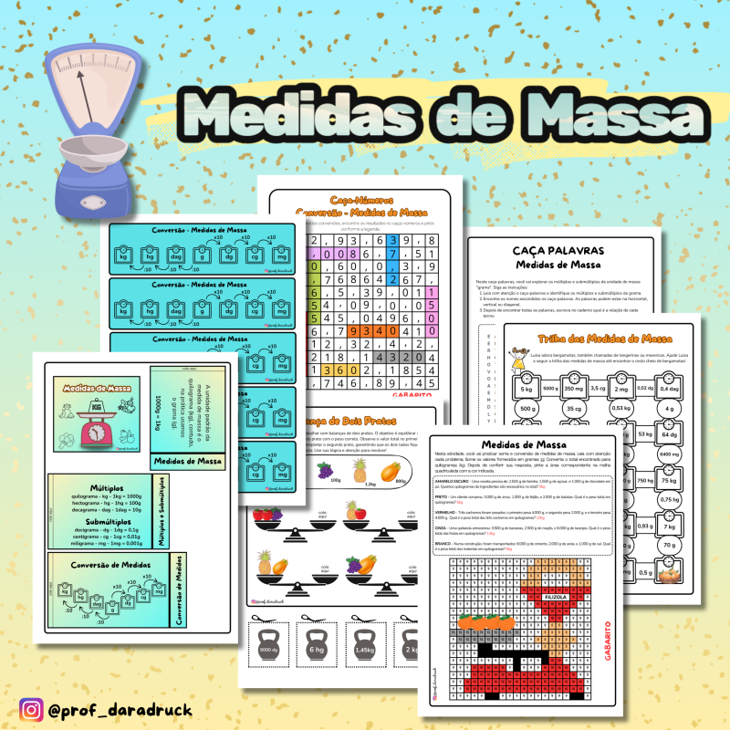 Medidas de Massa